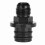 Block Plug Adapter Entlüftungsfitting 10AN Schwarz D16 6