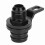 Block Plug Adapter Entlüftungsfitting 10AN Schwarz D16 9