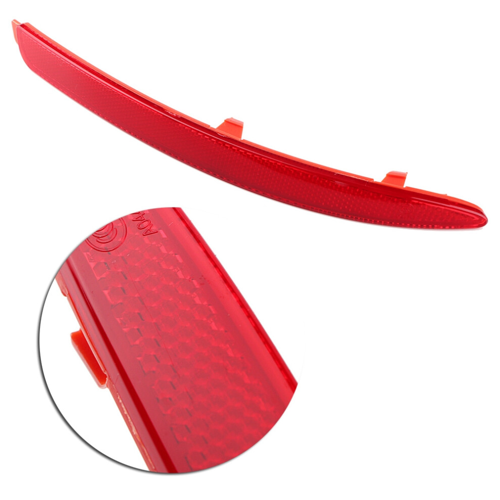 1 Pair Abs Rear Bumper Reflector For Sedans, Easy Install 3311363184885