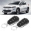 Black Universal Car Alarm System with 3 Buttons Keyless Remote Control Kit 1