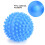 Blaue PVC-Waschbälle 4er-Set Ø 7 cm 4