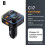 (B) Multifunctionele autolader met Bluetooth, MP3-speler, snellaadfunctie, luidspreker, 1