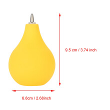 Gelbes Staubgebläse 9,5 6,8 6,8 cm 58–68 g