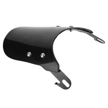 Windschutzscheibe 280mmx190mmx3mm schwarz für Motorrad