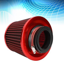 63 mm Eisen Hochdurchfluss-Pilzfilter Rot 150 mm