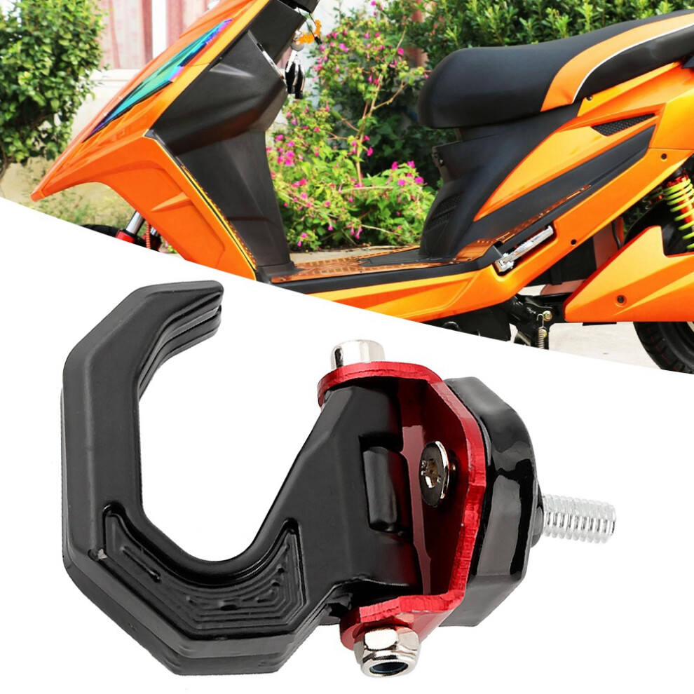 Motorcycle Luggage Hanger - Modified Aluminum Alloy Easy To Install Black/Red 8701363189457
