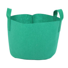 Multifunktionell odlingspåse, bärbar trädgårdsbehållare, 10 gallon svart andningsbart material, luftningstyg, kruka för inomhus- och