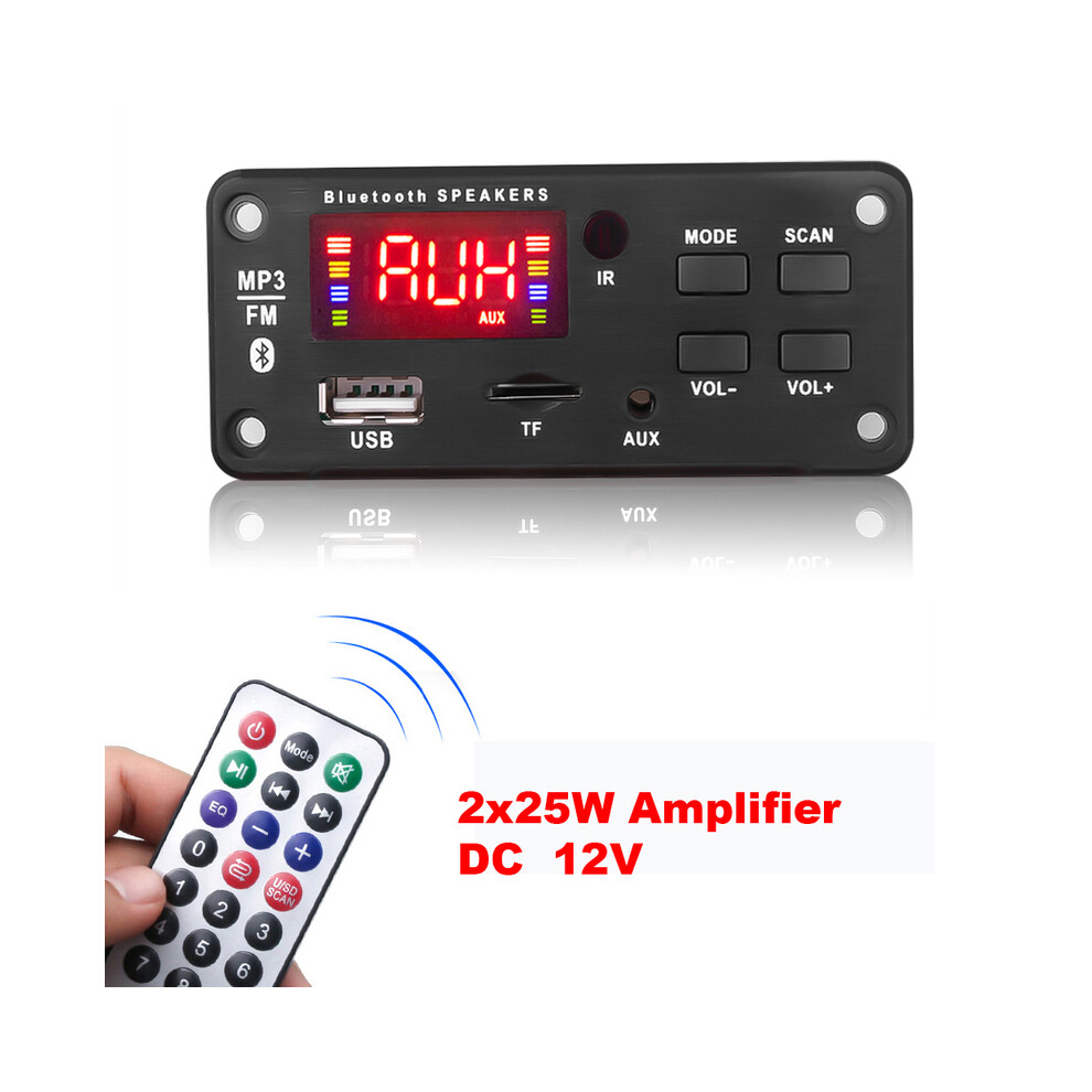 PolarLander Kit 4 En 1 Lecteur MP3 Bluetooth Mains Libres + Transmetteur FM + Chargeur USB + AUX Pour Voiture