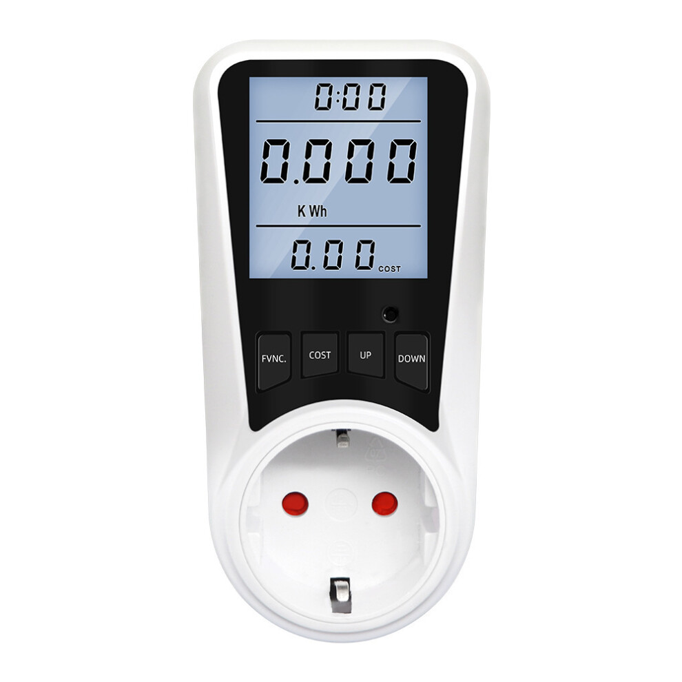 Energy Meters For Smart Homes, Power Usage Monitor With Real-Time Analysis, Electricity Cost Calculator, And Backlight For Enhanced Readability 9153484276094