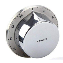Temporizador de cocina mecánico, alarma fuerte con base magnética para una fácil colocación, diseño de acero inoxidable, no requiere pilas