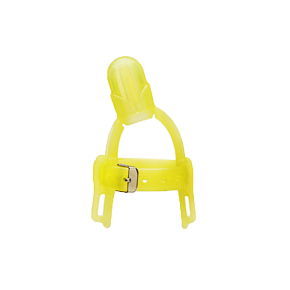 Adjustable Silicone Baby Finger Protector For Thumb Sucking & Biting Yellow