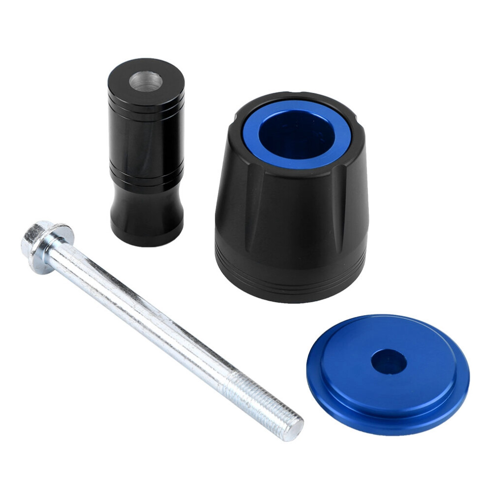Universal Crash Pad Slider For Kawasaki Z125 Yamaha 10Mm Screw Heavy Duty Blue 4991363190254
