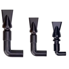 Aquarium Duck Nozzle 3Piece Set Duck Beak Nozzle Adjustable 360Degree Water Nozzles For Aquarium Pumps