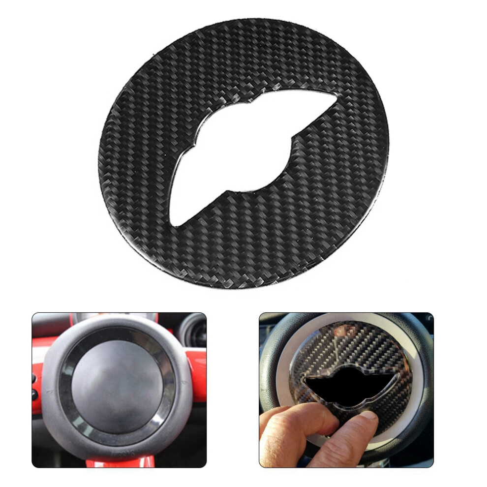 Durable Carbon Fiber Wheel Decoration For Mini Cooper F55 F56 F60 8791363192090