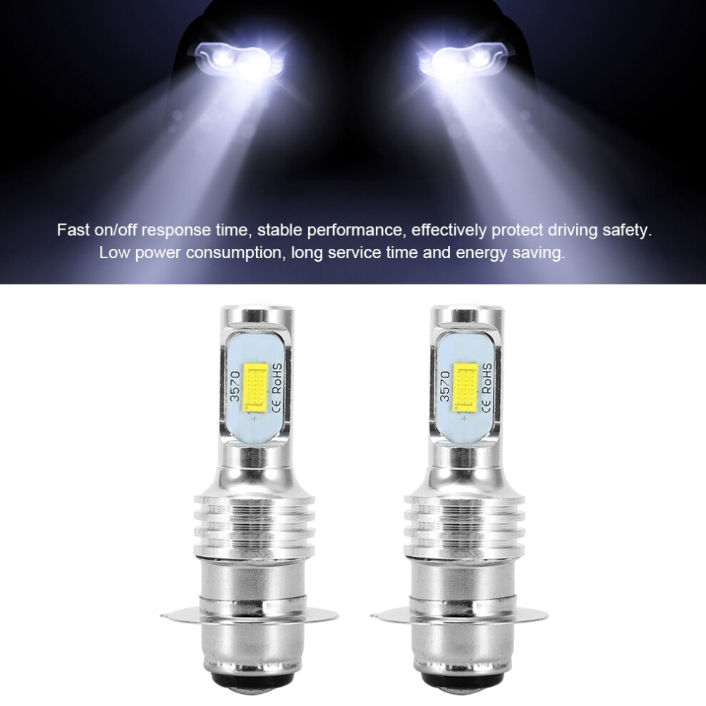 80W 6000K Led Fog Bulbs H6/P15d High Brightness With Decoder Light 8081363192818