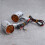 Retro Bullet LED-Blinker Silber 10 mm Paar 3