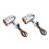 Retro Bullet LED-Blinker Silber 10 mm Paar 6