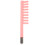 Kammförmige Glasrohrsonde Rot 15,5  3,5 cm 15