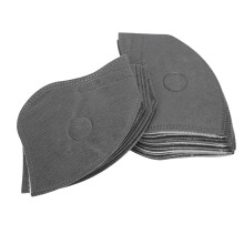 20 Pieces Disposable Activated Carbon Filters for Face Guards Windproof Use