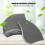 20 Pieces Disposable Activated Carbon Filters for Face Guards Windproof Use 3