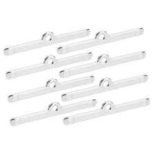 8 Stück Chrom 4 3/4 Zoll Ventildeckel-Spreader Chevy SBC