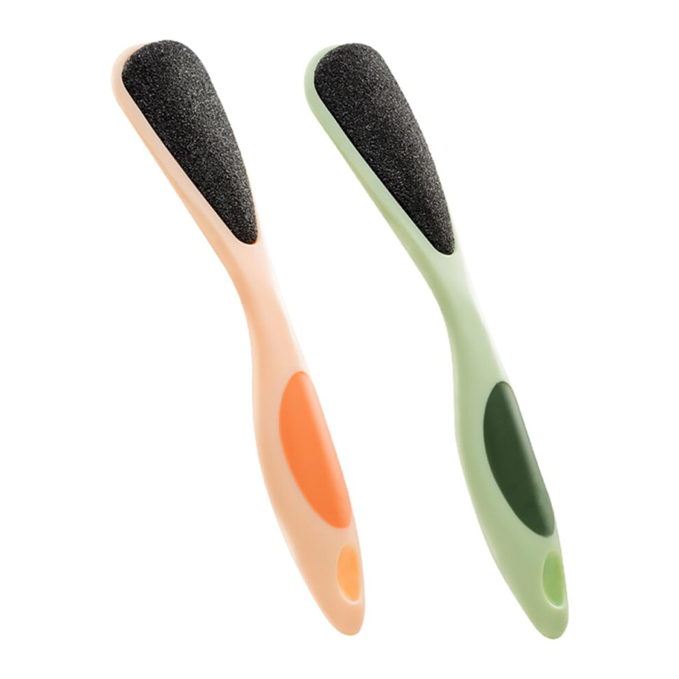 DoubleSided Long Handle Foot Planer Ergonomic Callus Remover For Cracked Heels Foot Scraper For Home/Pro Pedicure