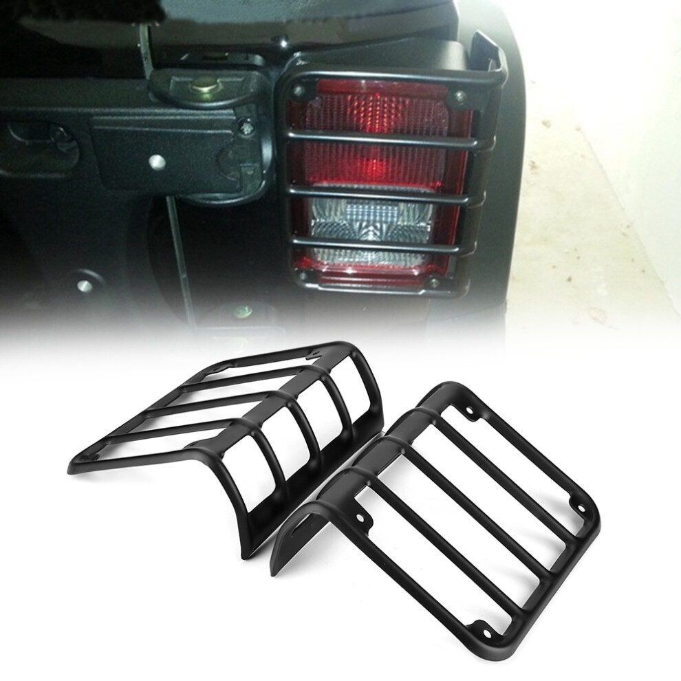 Rear Taillight Cover Guard For Jeep Wrangler - Weatherproof Lamp Protector 8751363196054