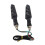 Paar Y-förmige LED-Blinker, 12 V DC, gelb 15