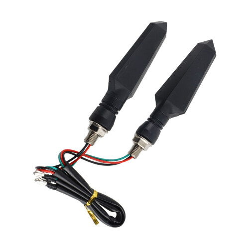 Paar Y-förmige LED-Blinker, 12 V DC, gelb 2