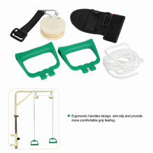 Over Door Shoulder Fitness Trainer with Handle for Upper Limb Strength Training