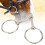Durable Iron Horse Ring Snaffle Bit with Hollow Jointed Mouth 6