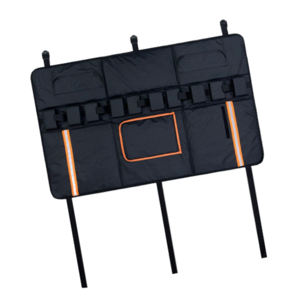 Black Tailgate Pad For Mountain Bikes Supports Up To 5 Bicycle Racks Mountain Bike Rack Pad