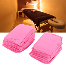 Einweg-Vliesstoff-Salon-Bad-Schürzen-Set, 10 Stück, Spa-Handtücher für Frauen & Damen