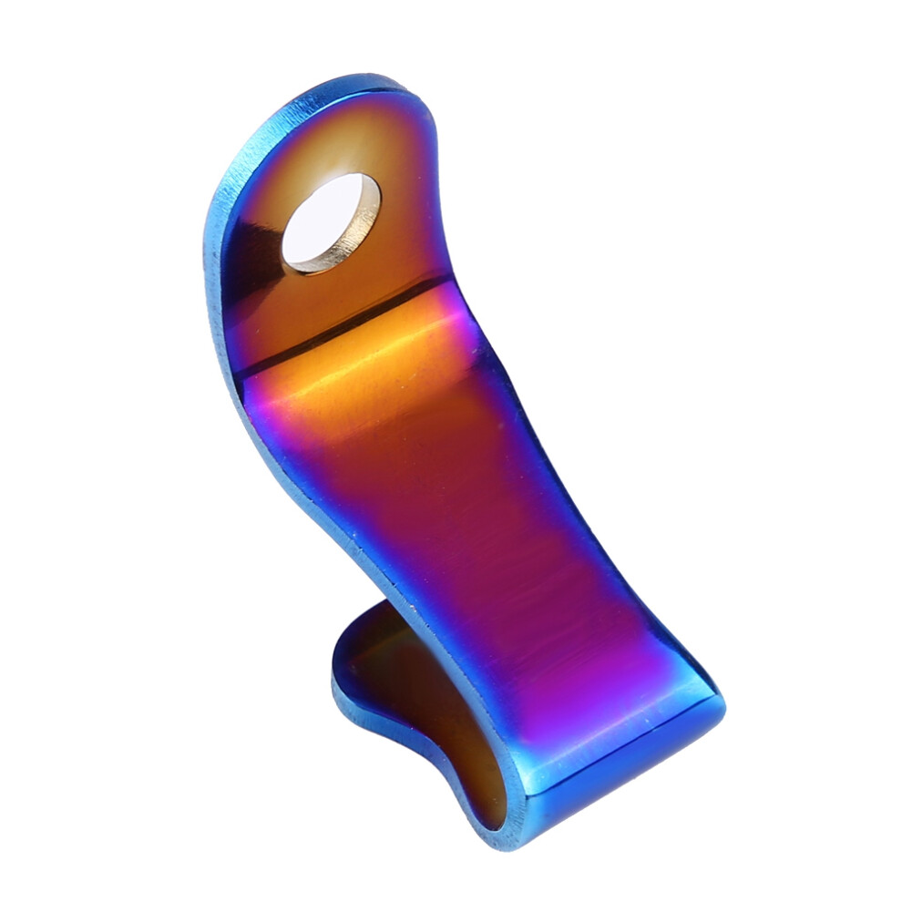 Stainless Steel Bike Hook Hanger 6Mm Universal Colourful Titanium Finish 7661363198150