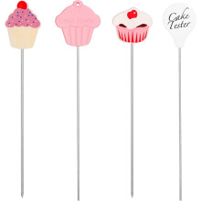 4pcs Cake Tester Baking Accessories Stainless Steel Cakes Baking Probe