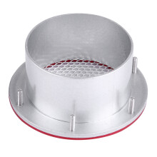 Universelles Auto-Luftkanalgitter rot 10 x 10 x 4,6 cm 141 g
