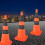 Durable 70cm Foldable Traffic Cones with Day & Night Visibility Strips 9
