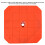 Durable 70cm Foldable Traffic Cones with Day & Night Visibility Strips 4