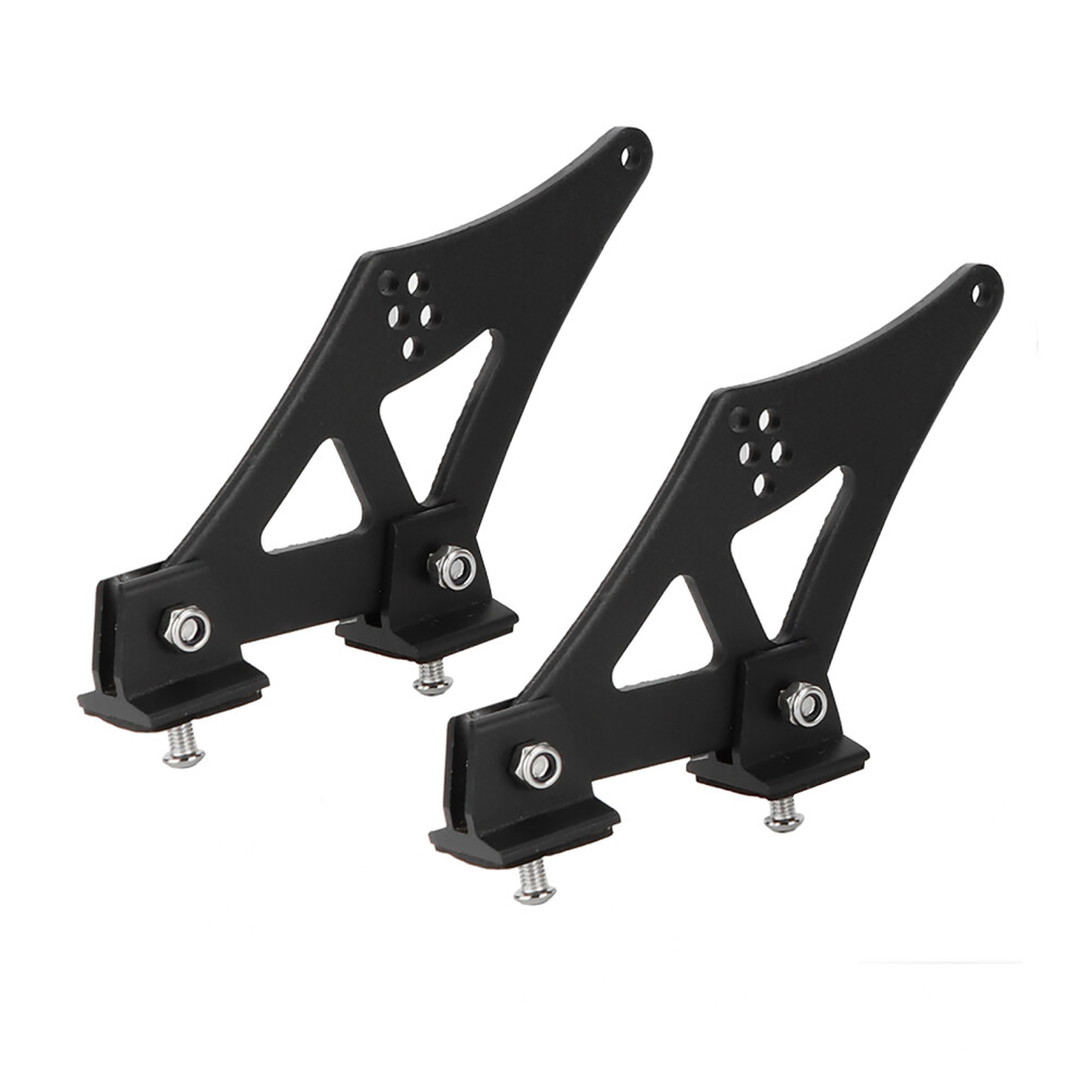 5" Universal Cnc Aluminum Rear Wing Racing Tail Spoiler Brackets 9471363197767