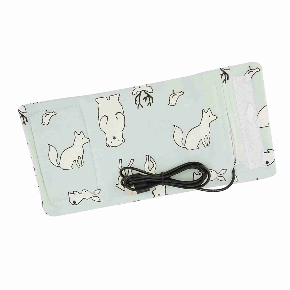 USB Baby Bottle Warmer Cover Polar Bear Insulation 28cm x 13cm