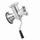 Aluminium-Hand-Fleischwolf, Silber, 39 Unzen, 17 cm 13