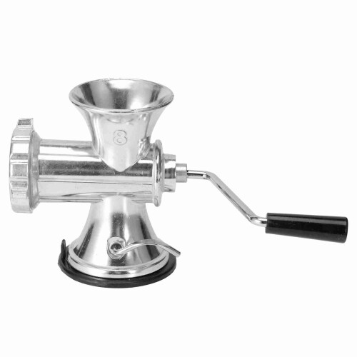 Aluminium-Hand-Fleischwolf, Silber, 39 Unzen, 17 cm 2