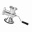 Aluminium-Hand-Fleischwolf, Silber, 39 Unzen, 17 cm 14