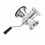 Aluminium-Hand-Fleischwolf, Silber, 39 Unzen, 17 cm 9