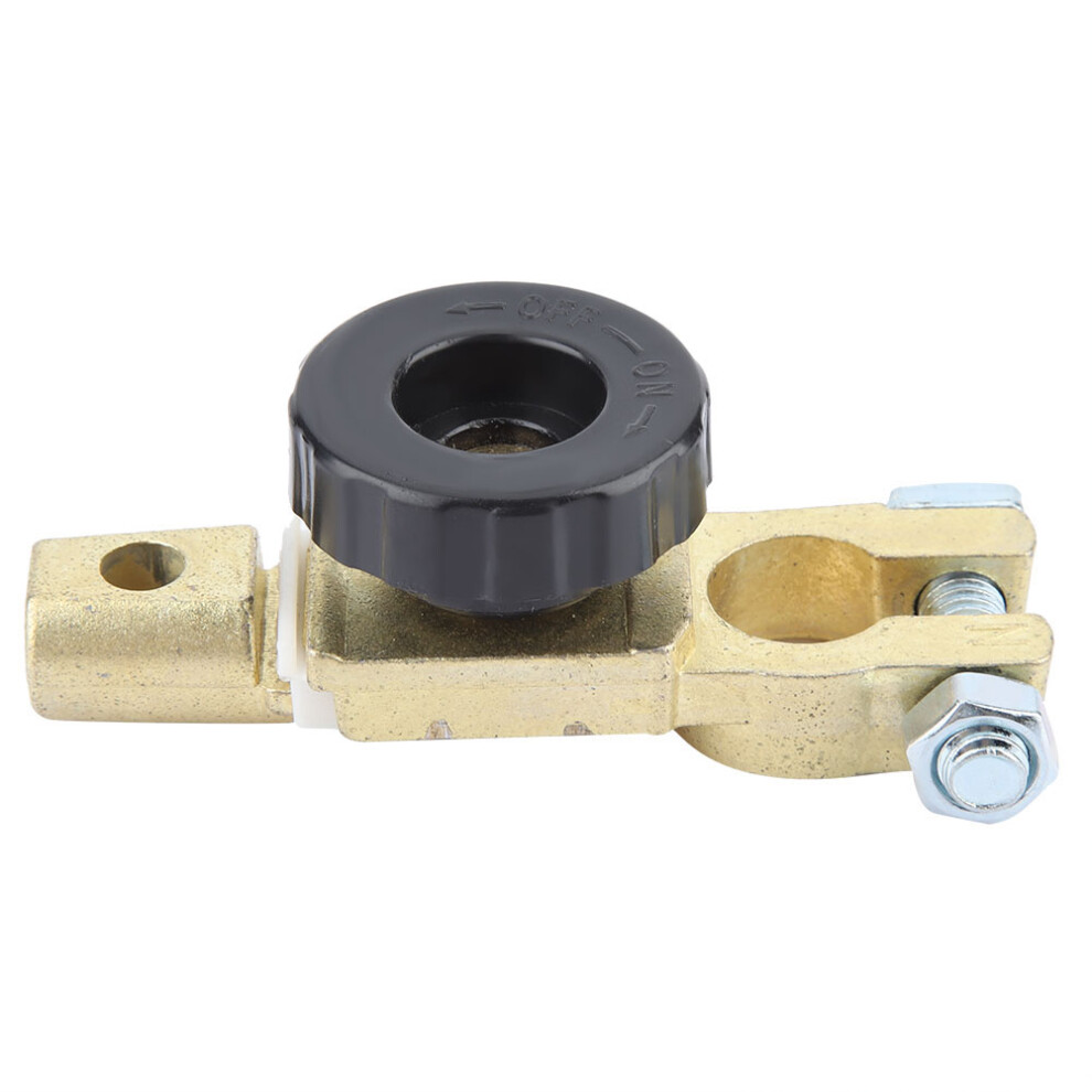 Auto Battery Link Terminal Cut Off Switch Master Disconnect For Vehicles Black 7901363200485