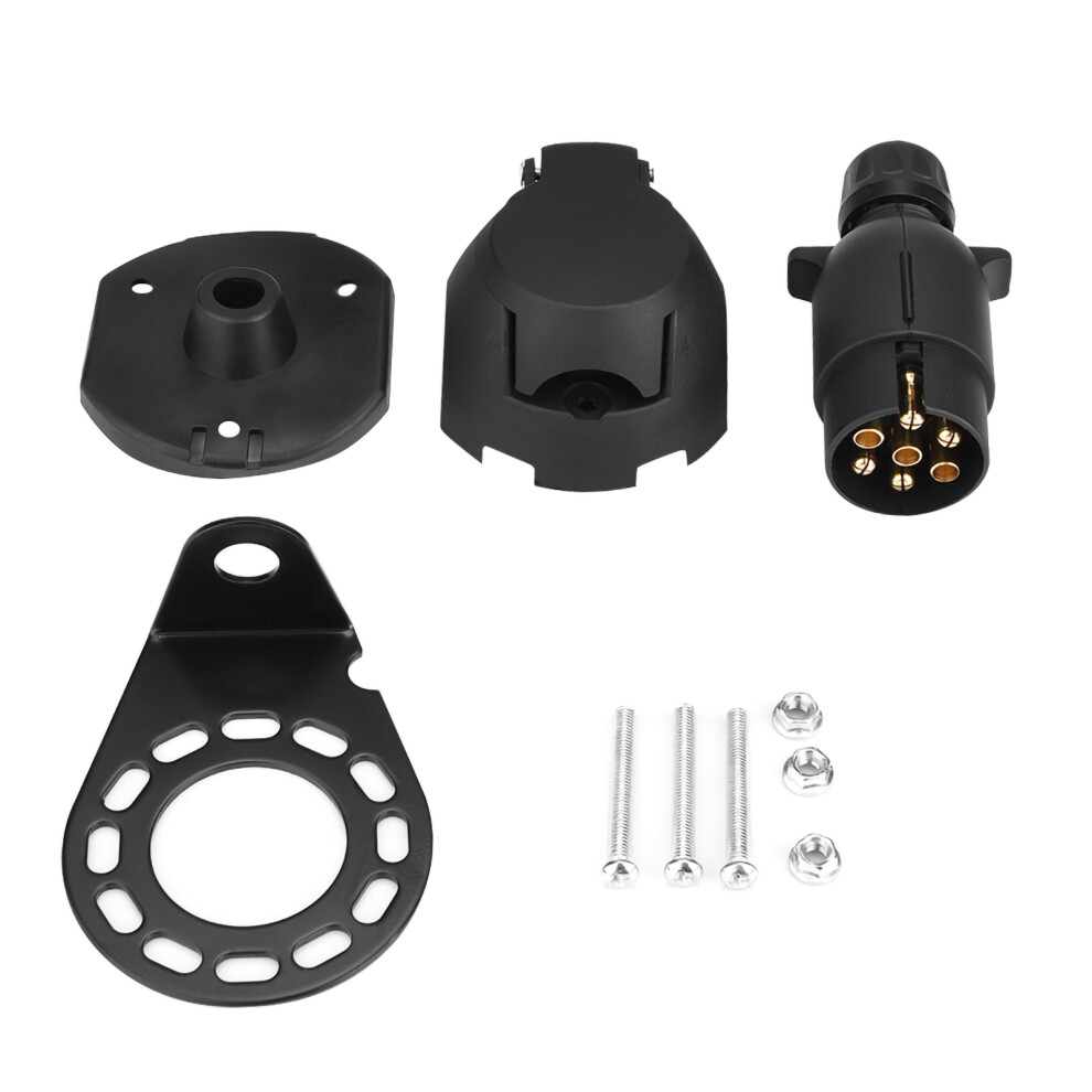 Standard 12N 7Pin Trailer Trailer Plug & Socket For Towing & Caravans 9391363200895