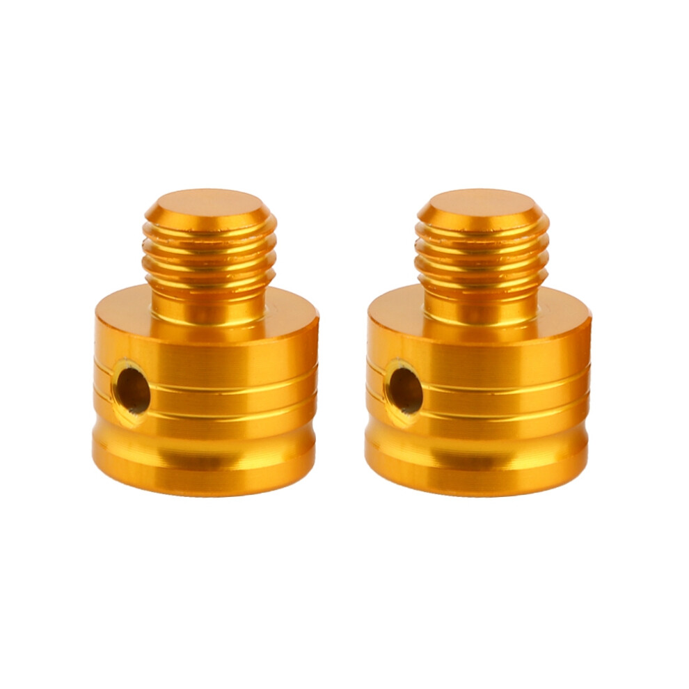 Motorcycle Rearview Mirror Thread Bolts M10*1.25 For Yamaha Motorcycles Gold 6941363201045