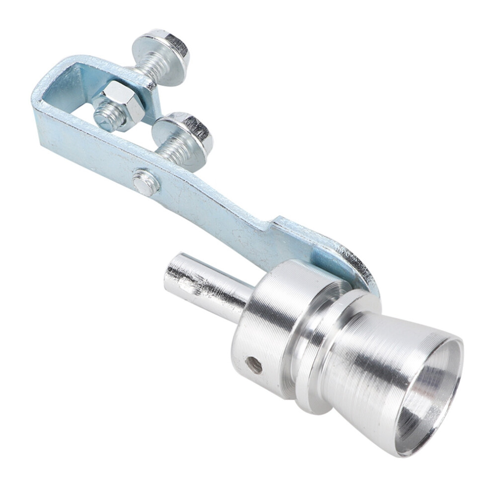 Aluminium Alloy Turbo Sound Tail Exhaust Pipe Whistle Model Tc M Silver 7601363201528