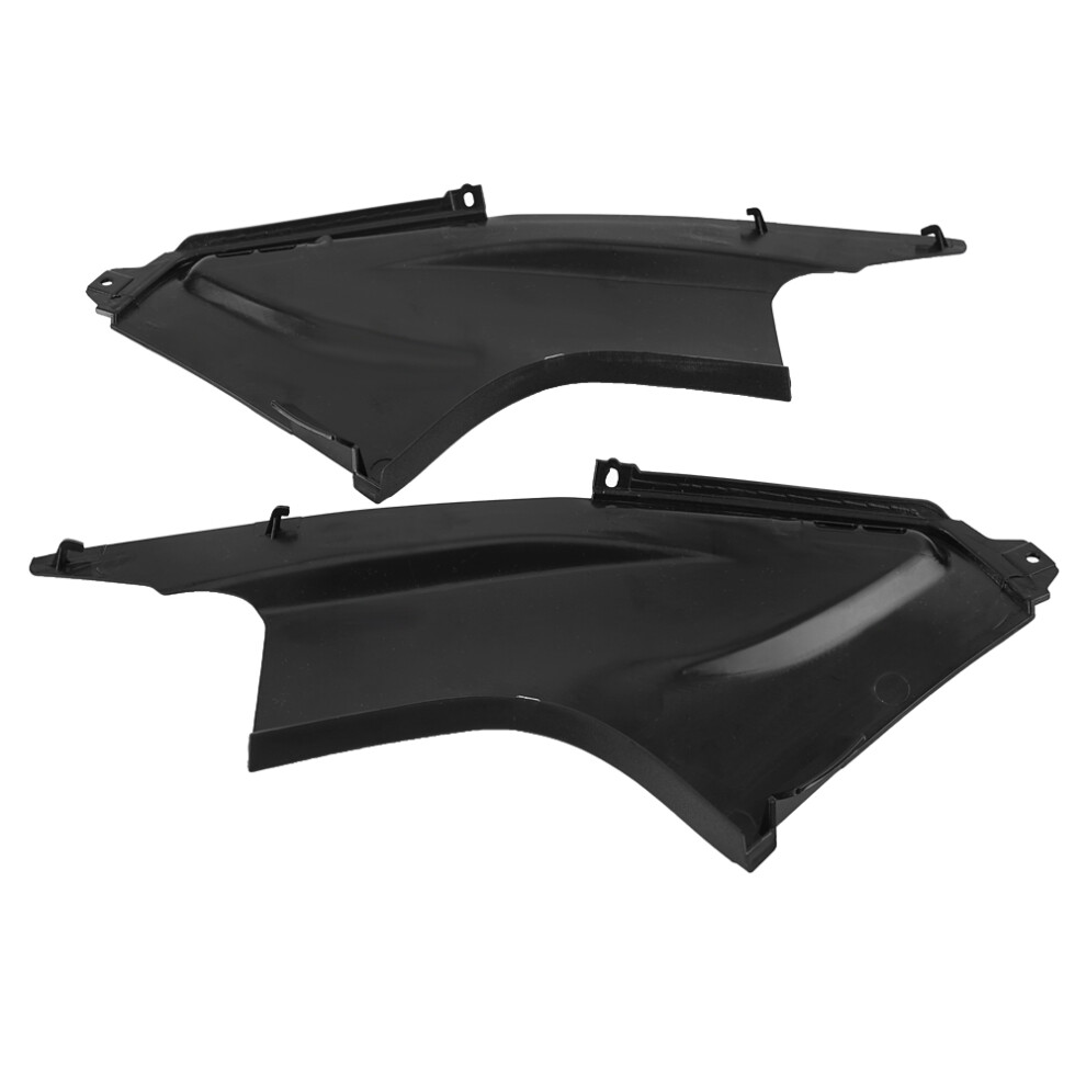 Yzf-R6 Fairing Air Dust Cover Insert Pair For Yamaha Black 7631363200733