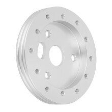 6 Hole Billet Aluminum Steering Wheel Spacer Adapter 12.7mm Thick